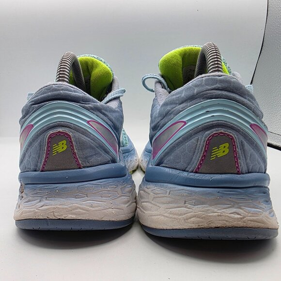 New Balance Fresh Foam 1080v8 Womens Running Shoes Size 10 Blue Mesh Comfort - Picture 5 of 13